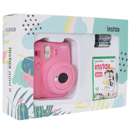 INSTAX MINI 9 MINI BOX FLA PINK Fotoğraf Makinesi