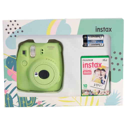 INSTAX MINI 9 MINI BOX LIM GREEN Fotoğraf Makinesi