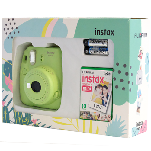 INSTAX MINI 9 MINI BOX LIM GREEN Fotoğraf Makinesi