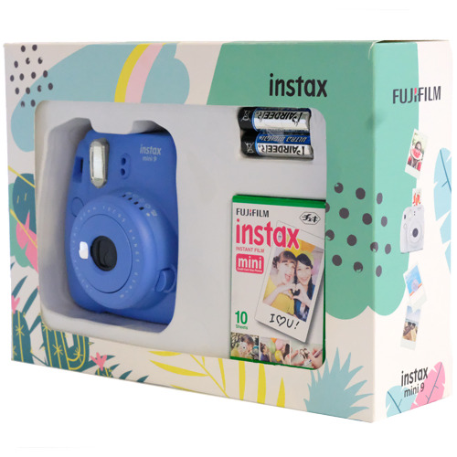 INSTAX MINI 9 MINI BOX COB BLUE Fotoğraf Makinesi