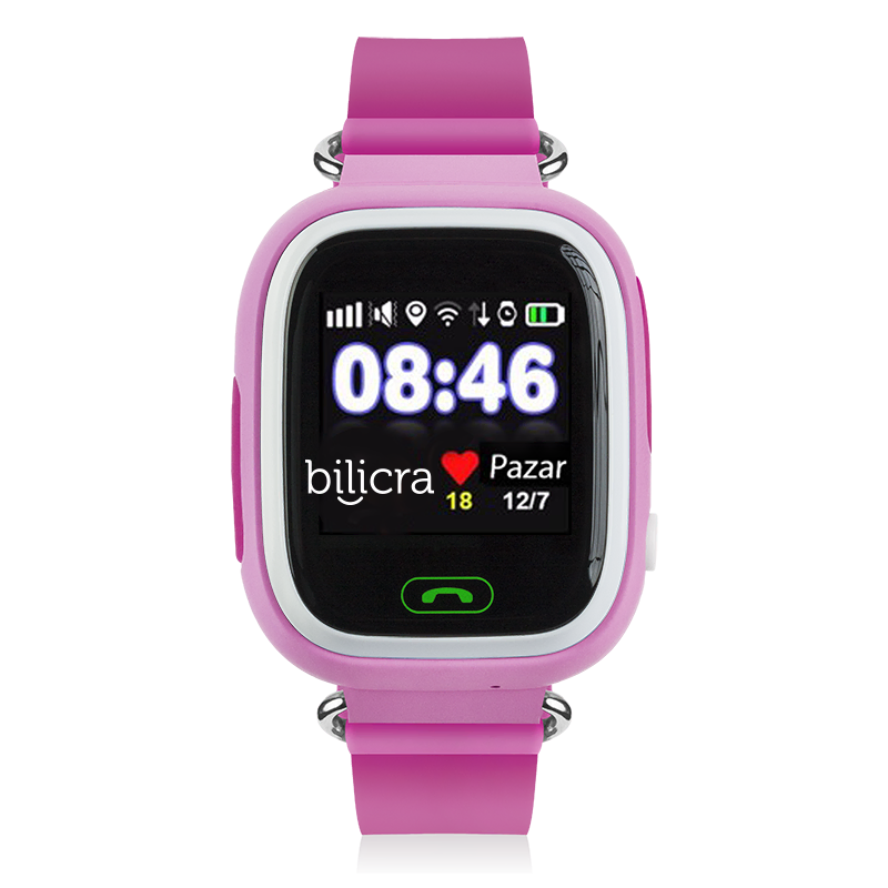 Bilicra Akıllı Çocuk Saati Pembe Eğitici Oyuncaklar