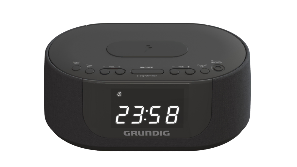 SCC 400 Kablosuz Şarj Özellikli Alarm Saatli Radyo / BT Speaker  Alarm Saatli Radyo