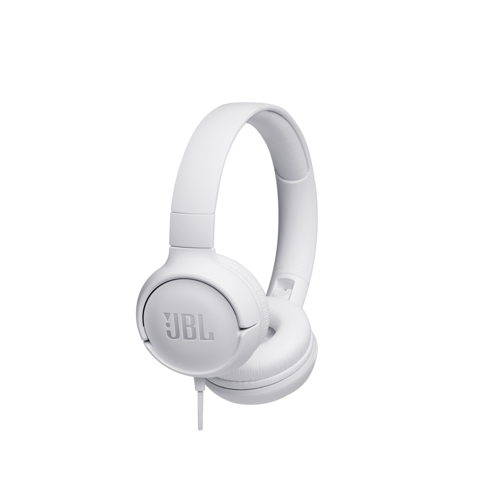 JBL T500 Kablolu Mik. Kulaklık Beyaz Kulaklık