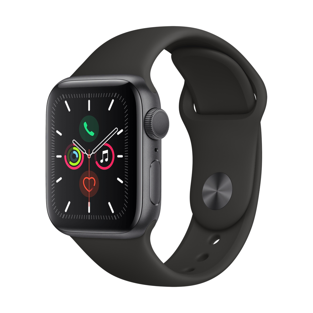 APPLE W S5 40 SG AL Case- Black bnd Apple Watch