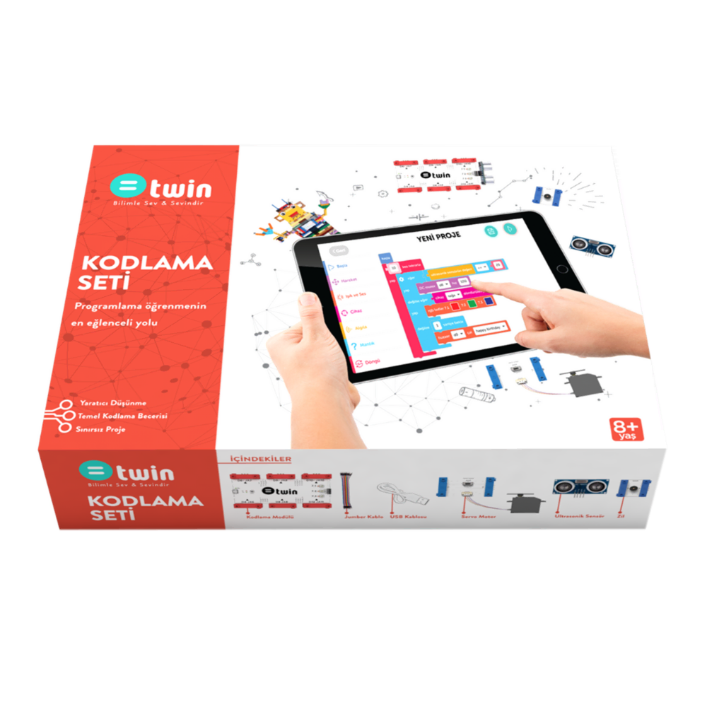 Twin Bilim Kodlama Seti Eğitici Oyuncaklar