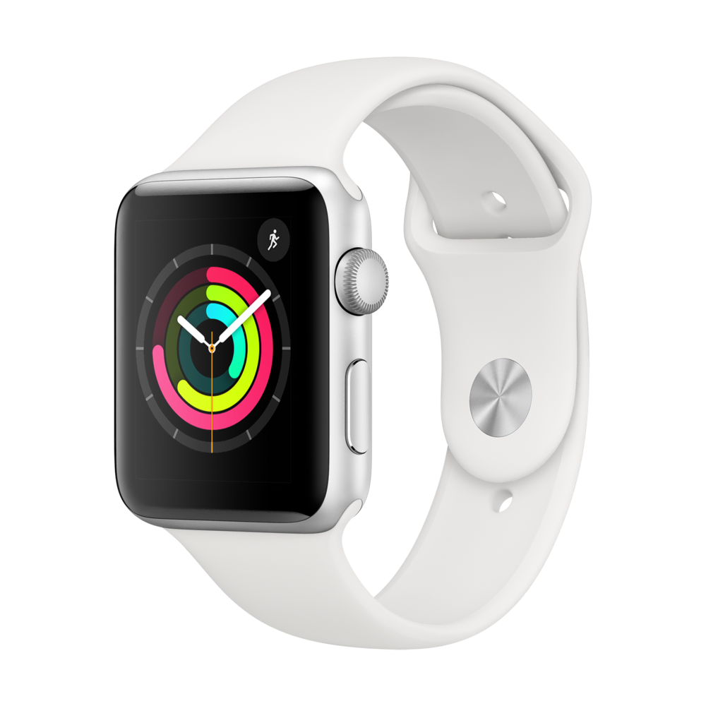 Apple WS.3GPS,42mmSlvr.A.Case White S.B. Akıllı Saat