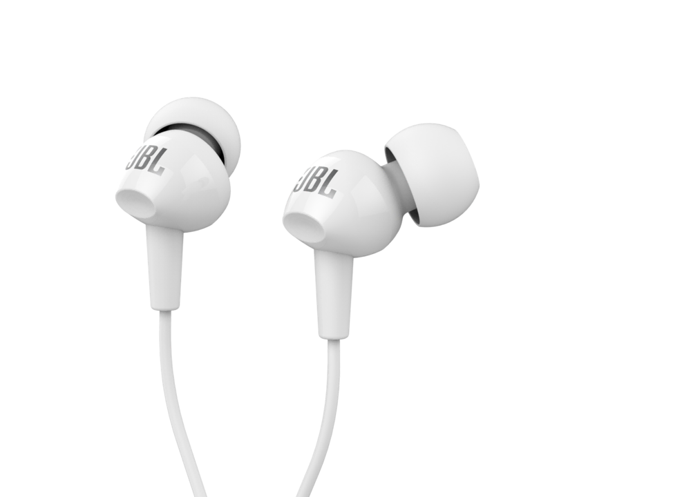 JBL C100SIUWHT Mik. Kulakiçi Kul. Beyaz 