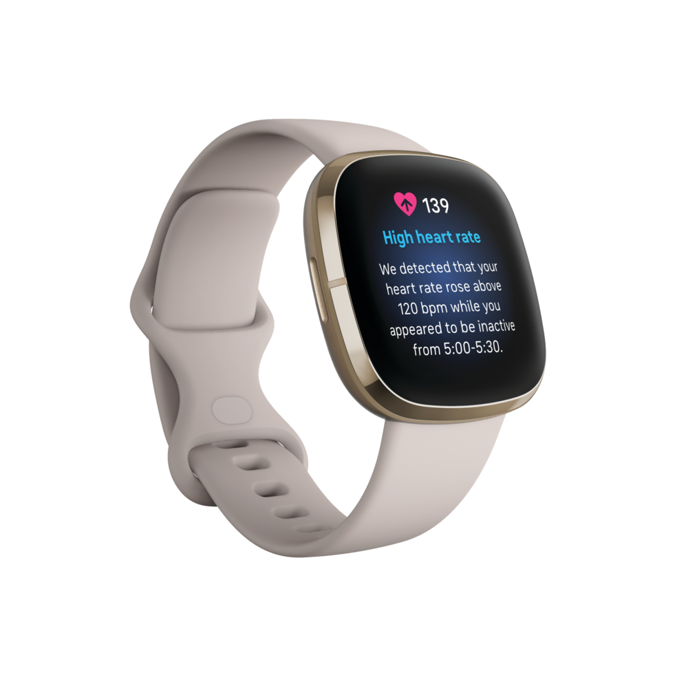 Fitbit Sense - Ay Beyazı/Altın Akıllı Saat Akıllı Saat