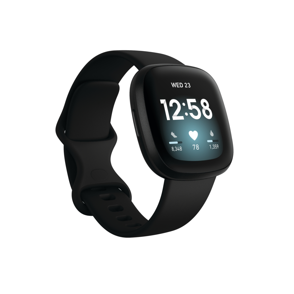 Fitbit Versa 3 - Siyah Akıllı Saat Akıllı Saat