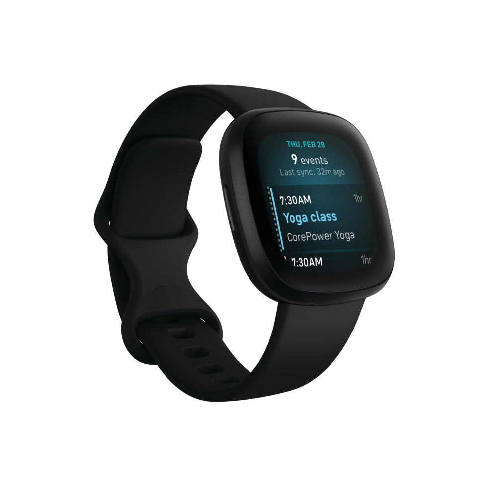Fitbit Versa 3 - Siyah Akıllı Saat Akıllı Saat