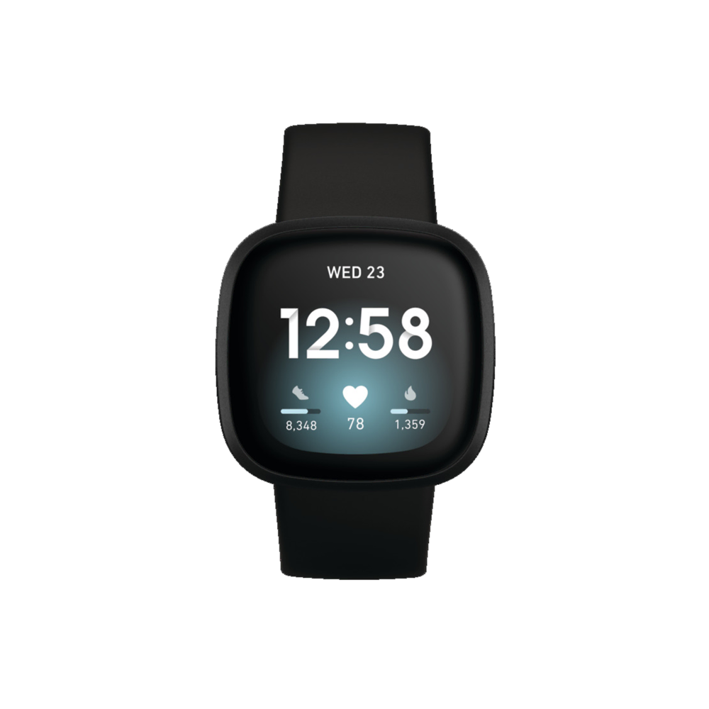Fitbit Versa 3 - Siyah Akıllı Saat Akıllı Saat