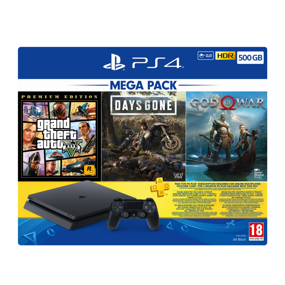 PS4 500GB Mega Pack 