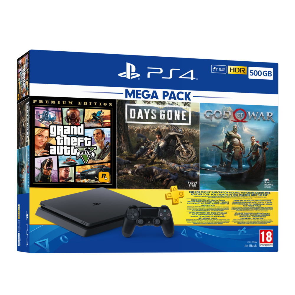 PS4 500GB Mega Pack 