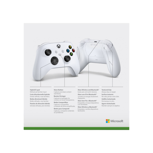 Microsoft Xbox Cntlr Merlin (Gen9) White