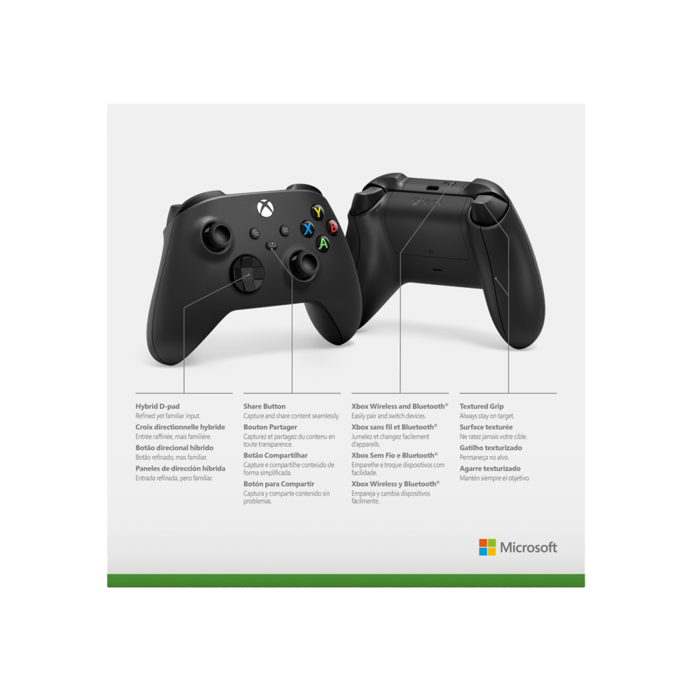 Microsoft Xbox Cntlr (Gen9) Carbon Black Oyun Konsolu Aksesuarları