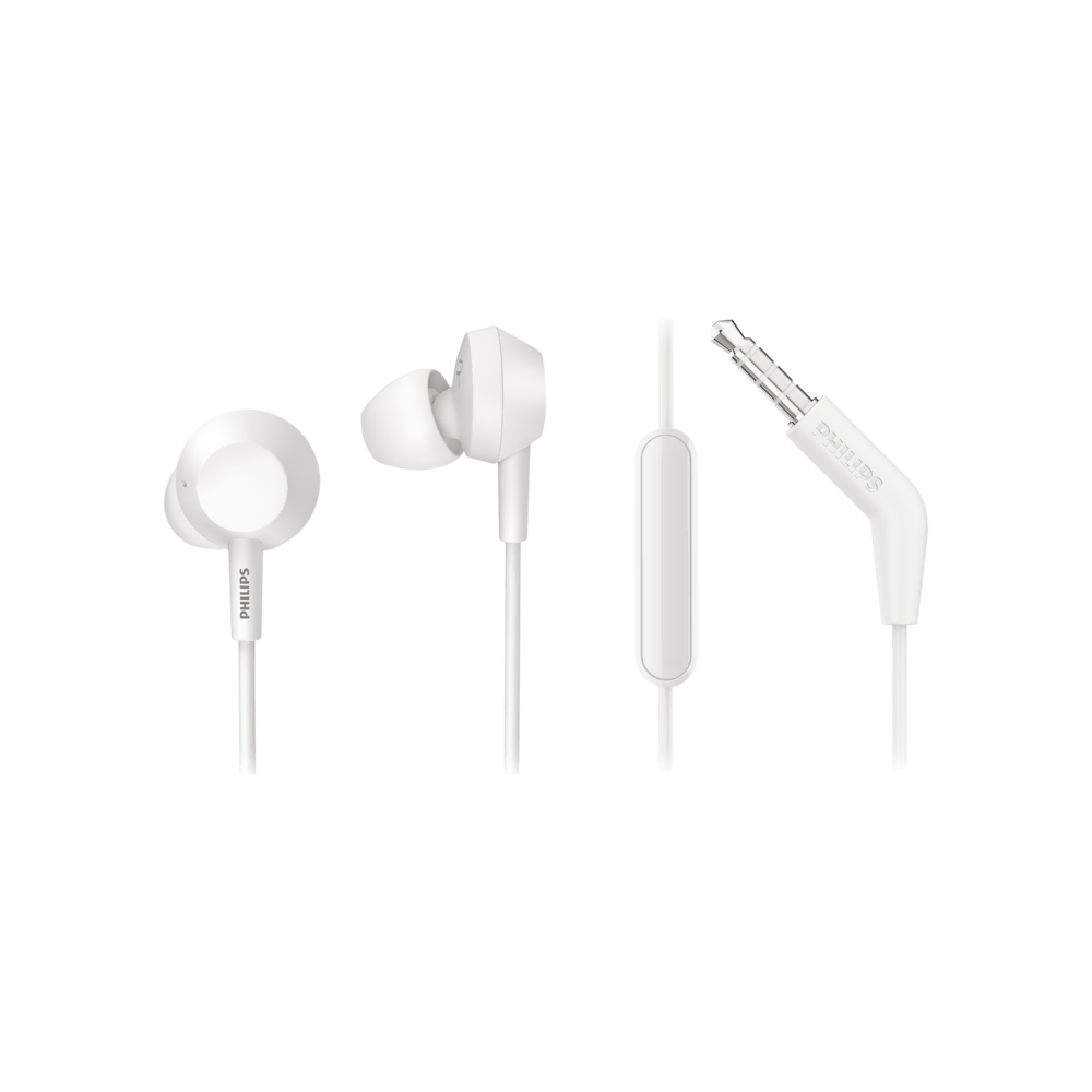 TAE4105WT/00 Mikrofonlu k.içi kulaklık Kulaklık