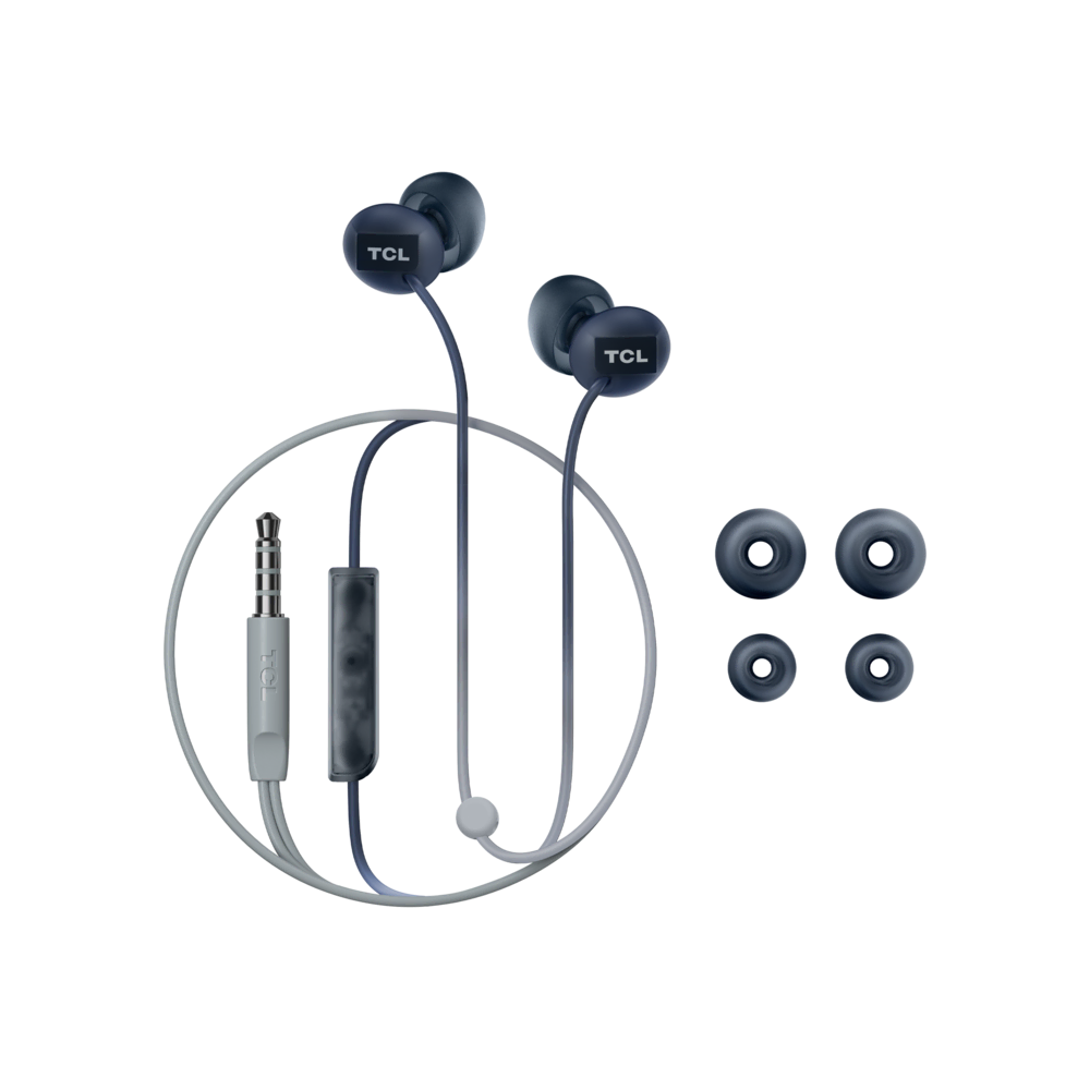 TCL SOCL300 KULAK İÇİ K., KABLOLU, SİYAH Kulaklık