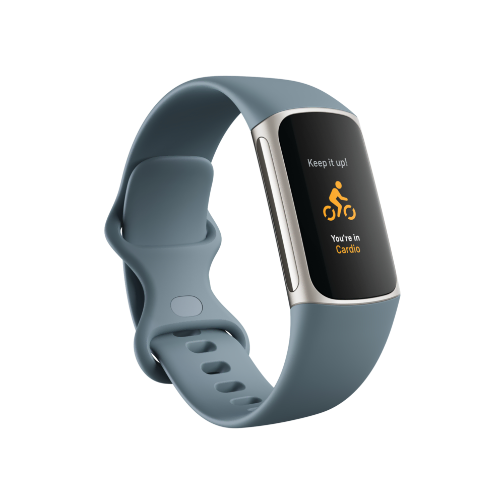 Fitbit Charge 5 - Çelik Mavi/Platin Akıllı Bileklik Akıllı Bileklik