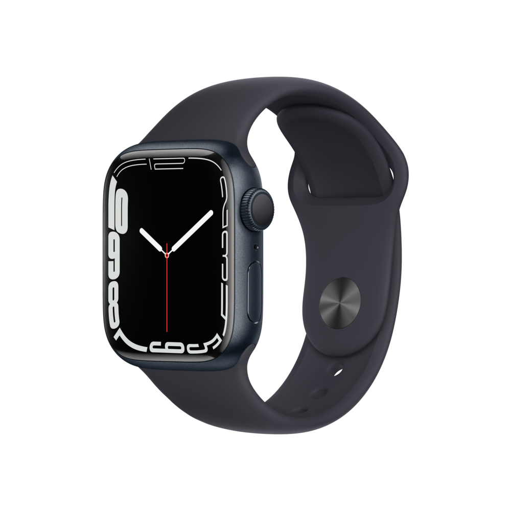 Apple Watch Series 7, 41mm Gece Yarısı Akıllı Saat
