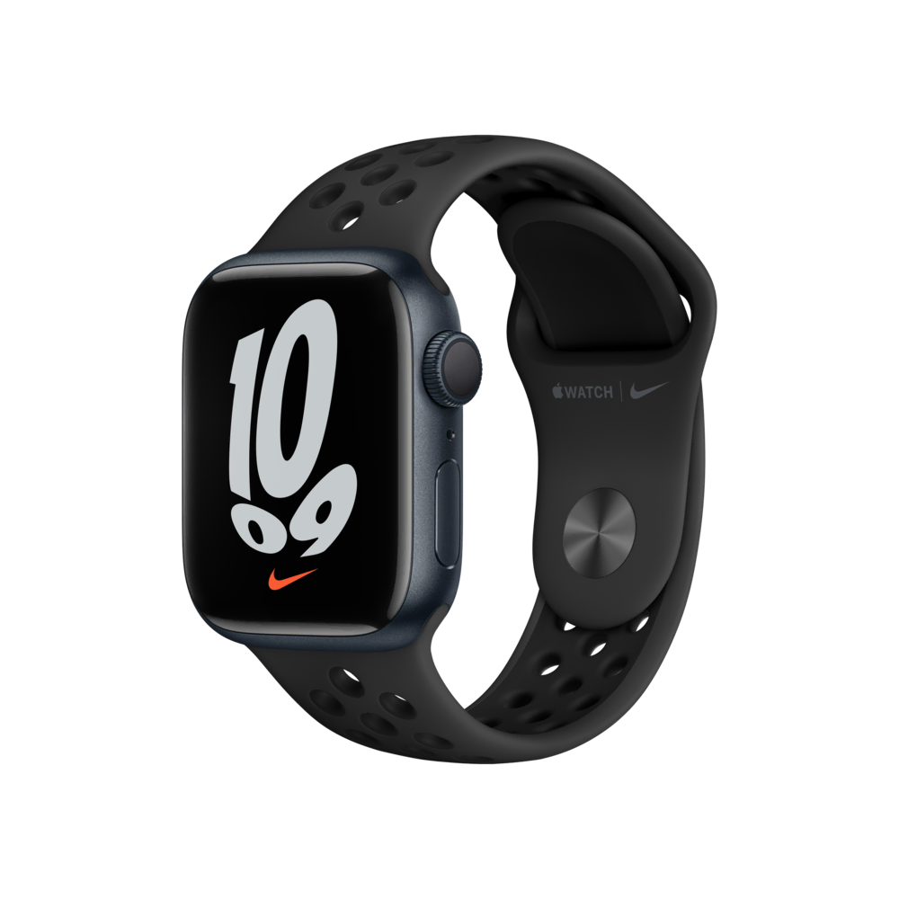 Apple Watch Nike S7, 41mm Gece Yarısı Akıllı Saat