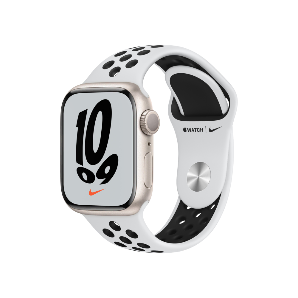 Apple Watch Nike S7, 45mm Yıldız Işığı Akıllı Saat