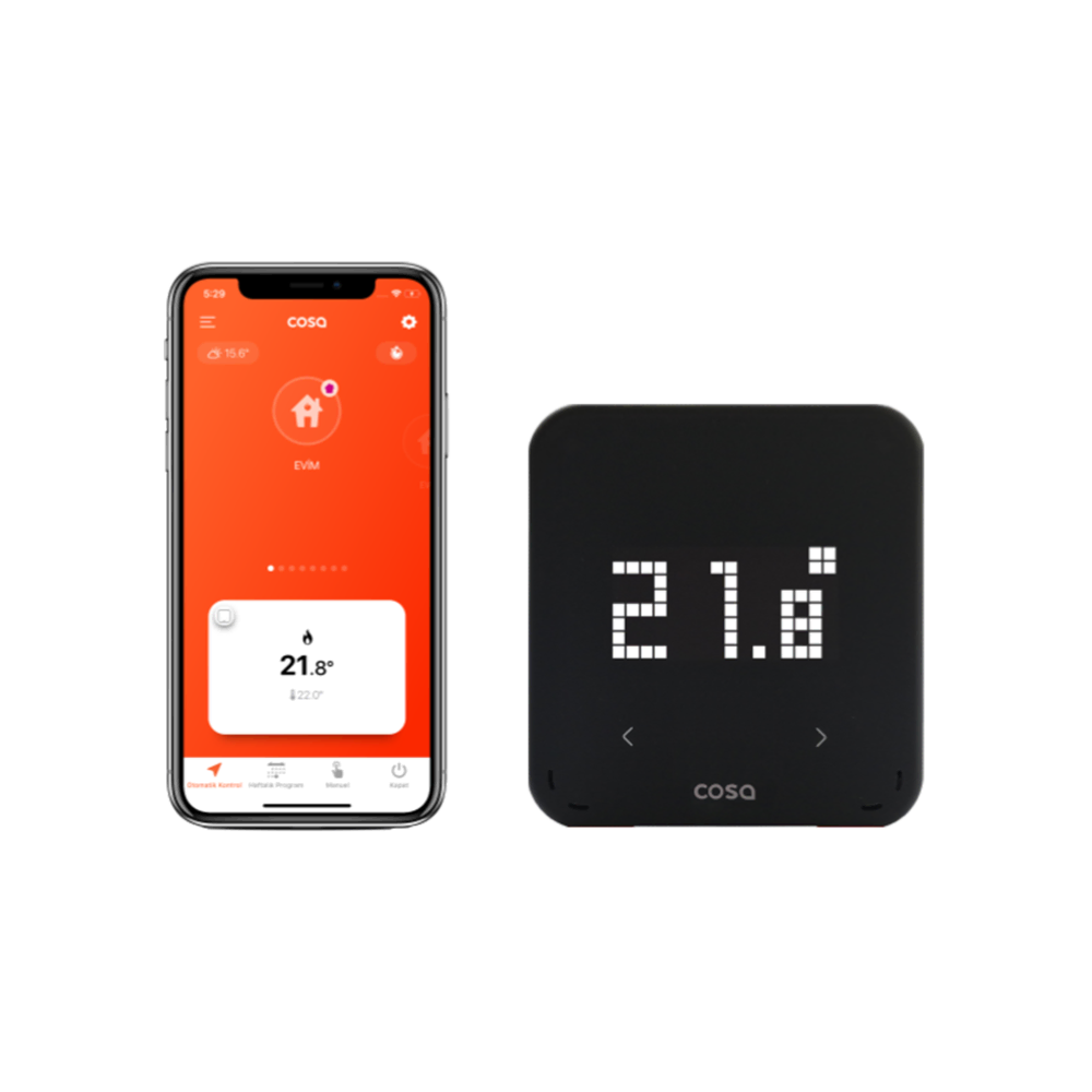 Cosa Akıllı Termostat Kombi + Klima Oda Termostatı