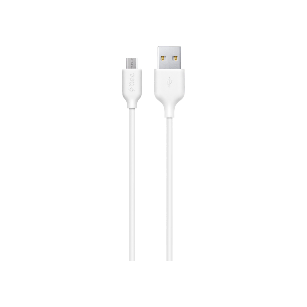 Ttec 2DK7530B Micro Usb Kablosu-Beyaz Şarj Kabloları