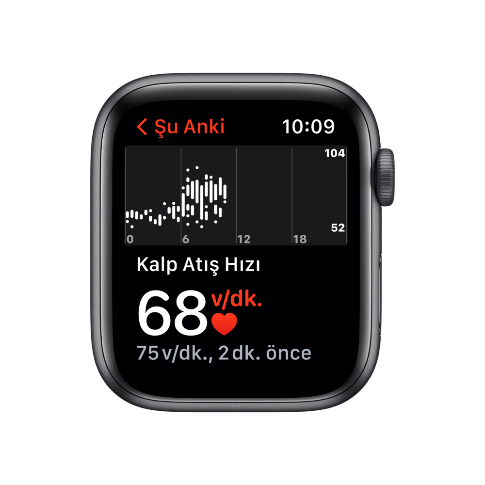 Apple Watch Nike SE GPS 44mm Uzay Grisi Akıllı Saat