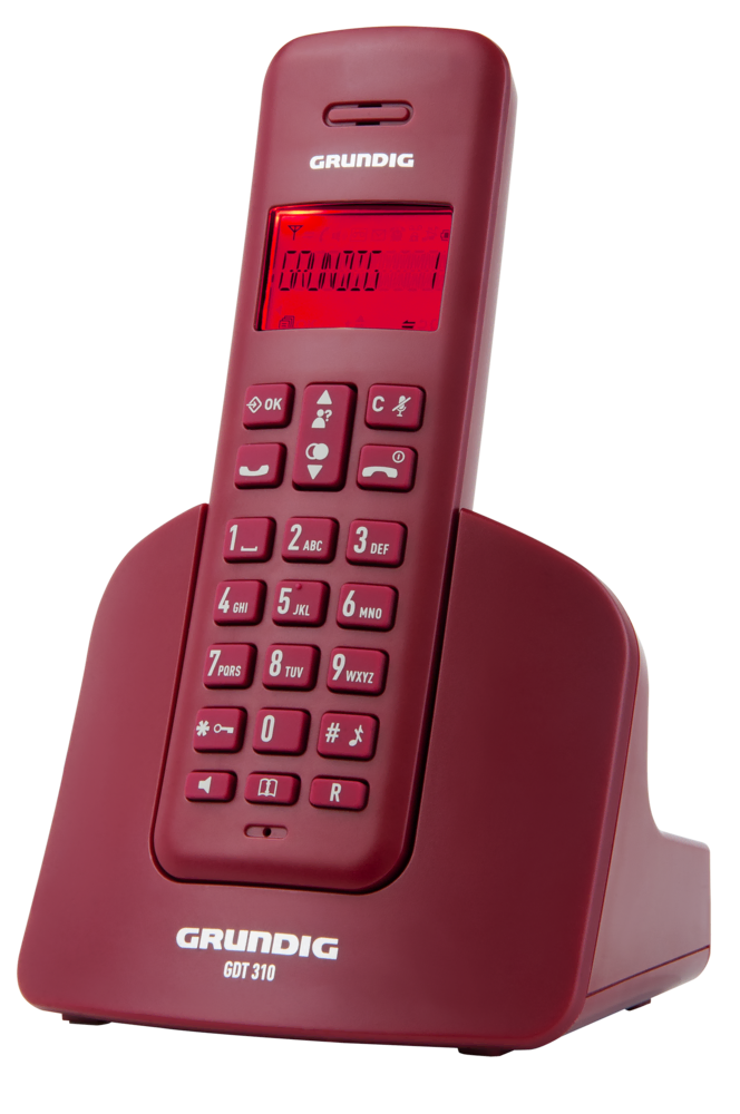 GRUNDIG GDT 310 Kırmızı Diğer Telefon Modelleri