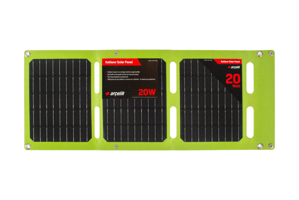 ARCLK-FSP-20W Taşınabilir Güneş Paneli