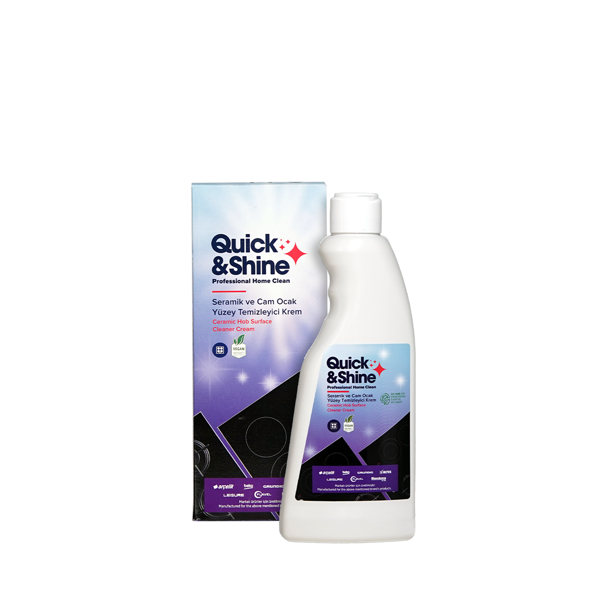 Vitroseramik & İndüksiyonlu Ocak Temizleyici  (VEGAN)
