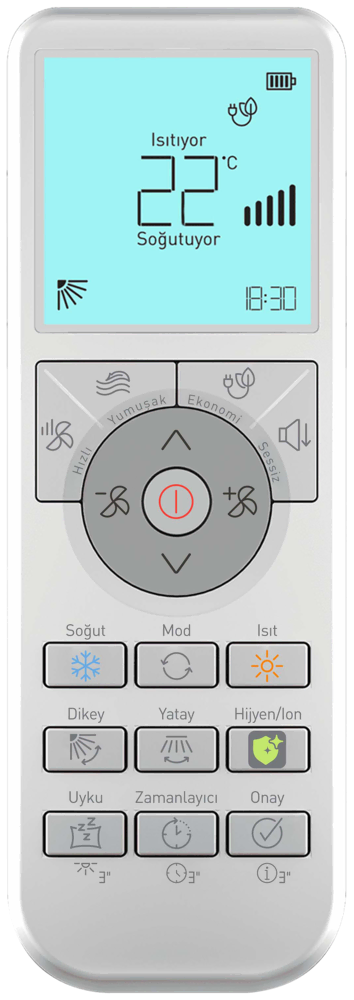 12760 AL Alerjensmart Inverter Klima 12.000 Btu/h Split Klima