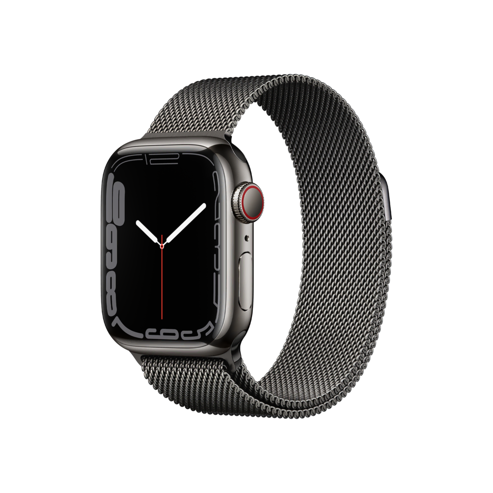 Apple Watch S7 Cellular 41mm Grafit Akıllı Saat