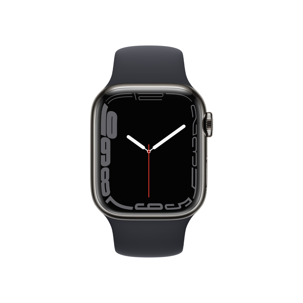 Apple Watch S7 Cellular 41 Grafit-Milano Akıllı Saat