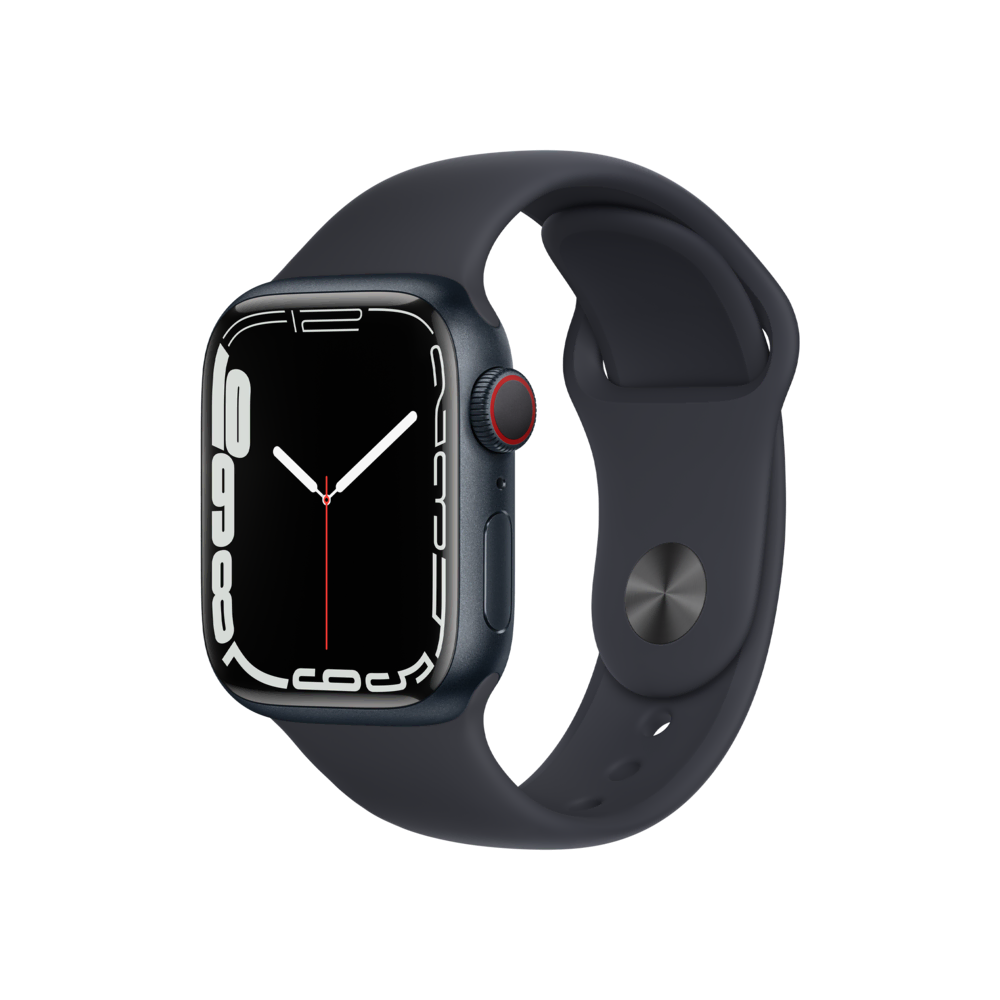 Apple Watch Series 7 Cellular 41mm Siyah Akıllı Saat
