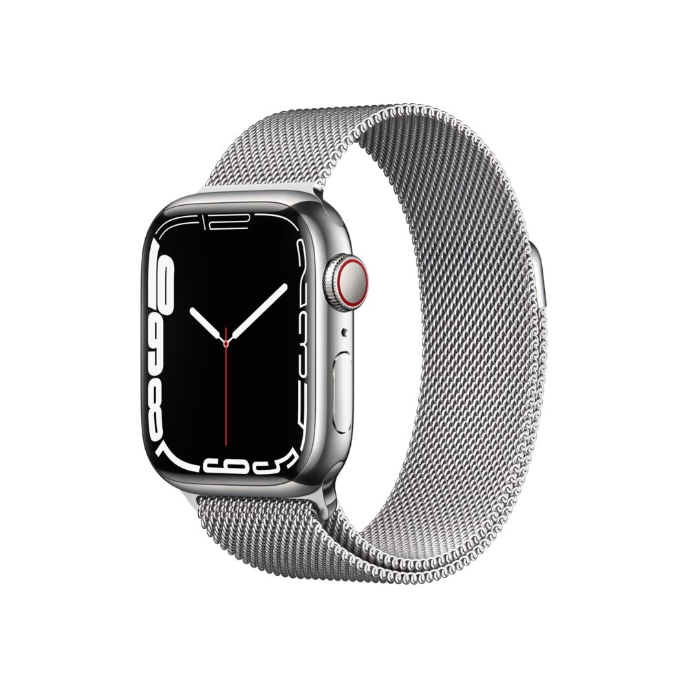 Apple Watch Series 7 Cellular 41mm Gümüş Akıllı Saat
