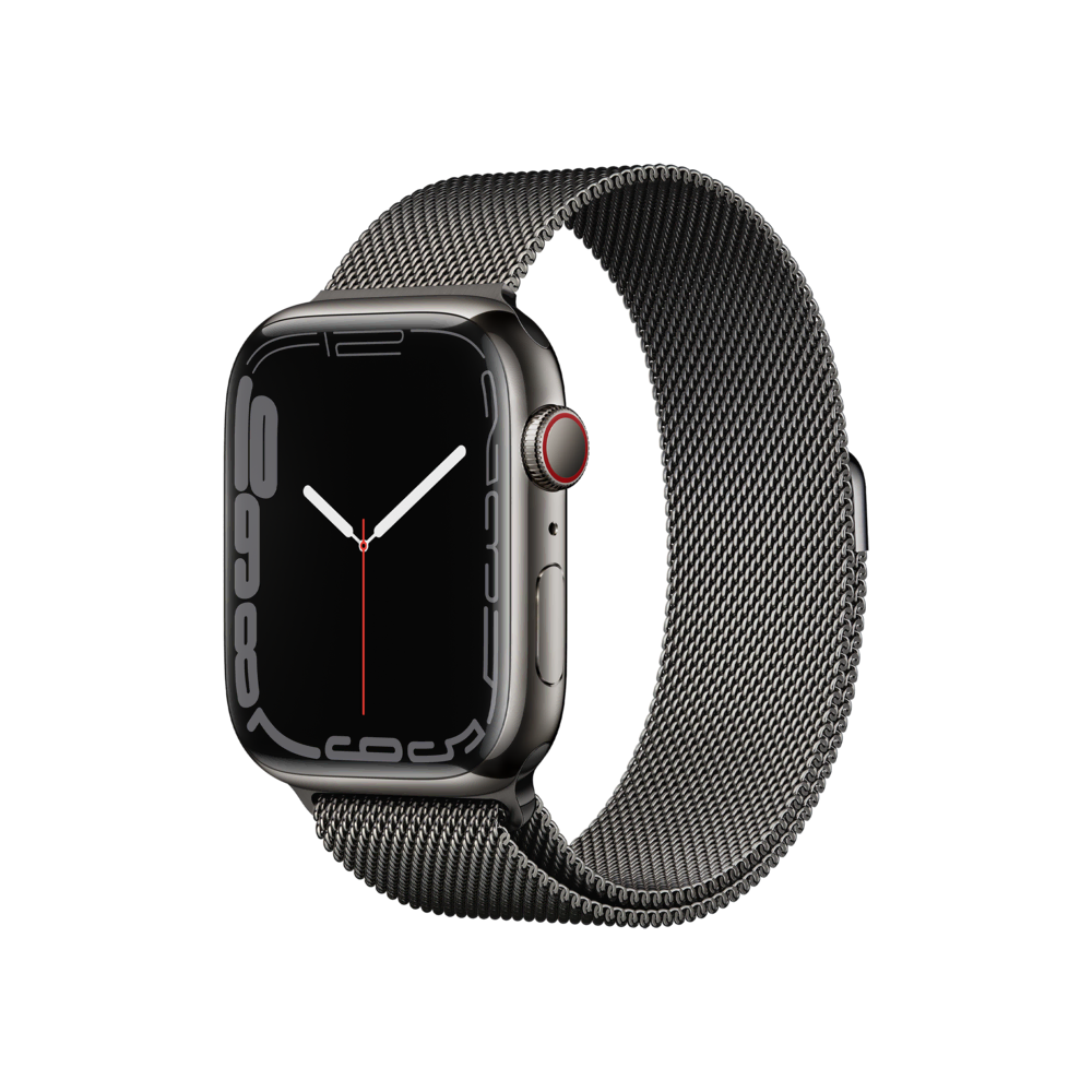 Apple Watch S7 Cellular 45mm Grafit Akıllı Saat