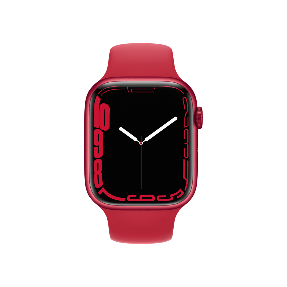 Apple Watch S7 Cellular 45mm Kırmızı Akıllı Saat