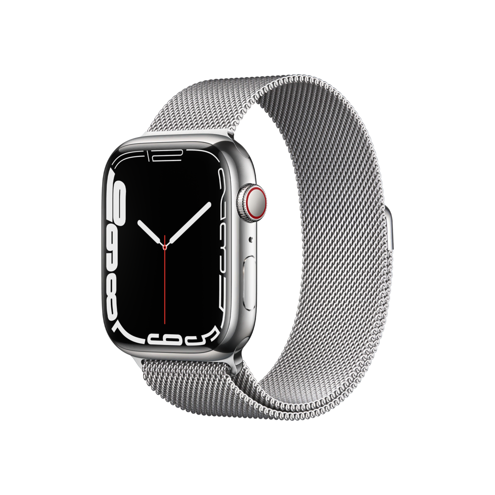 Apple Watch Series 7 Cellular 45mm Gümüş Akıllı Saat