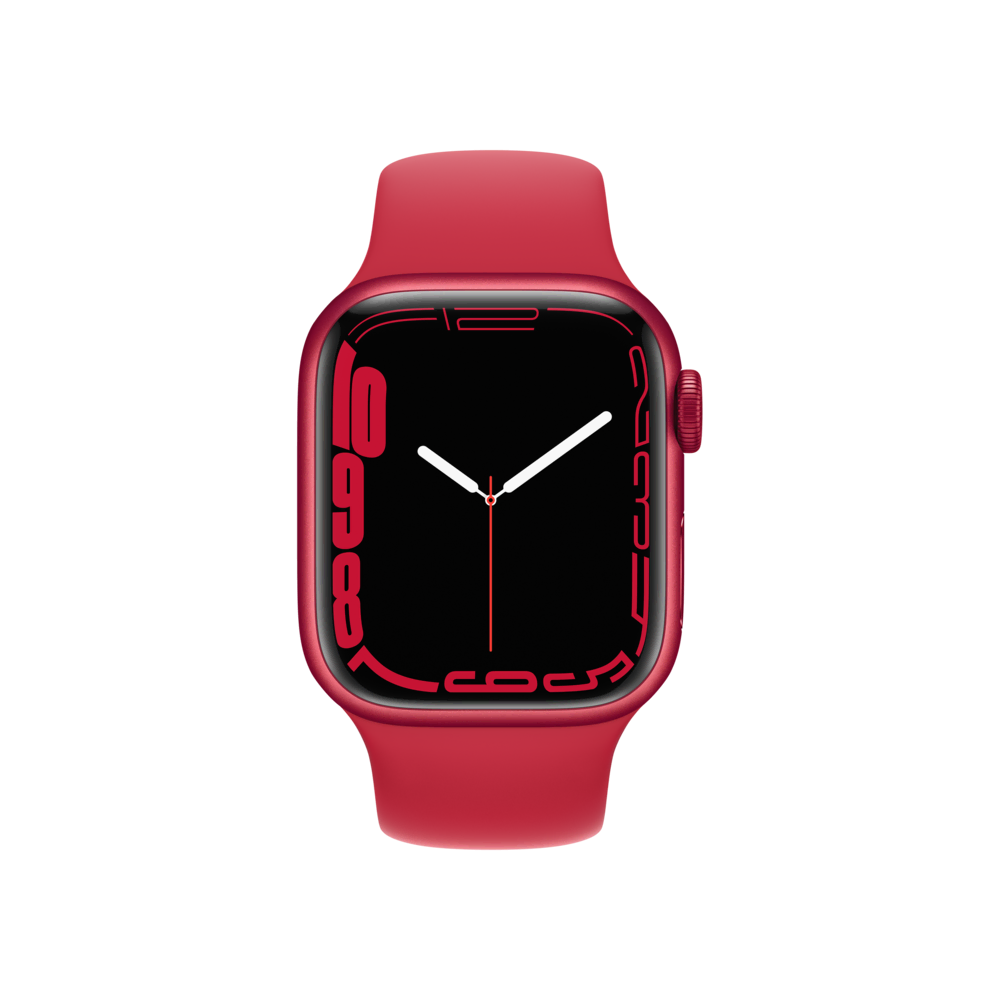 Apple Watch S7 Cellular 41mm Kırmızı Akıllı Saat