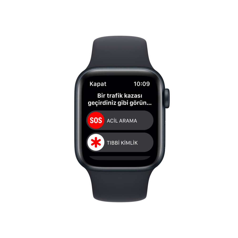 Apple Watch SE, 40mm Gece Yarısı Yeni Akıllı Saat