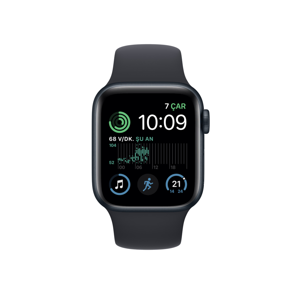 Apple Watch SE, 40mm Gece Yarısı Yeni Akıllı Saat