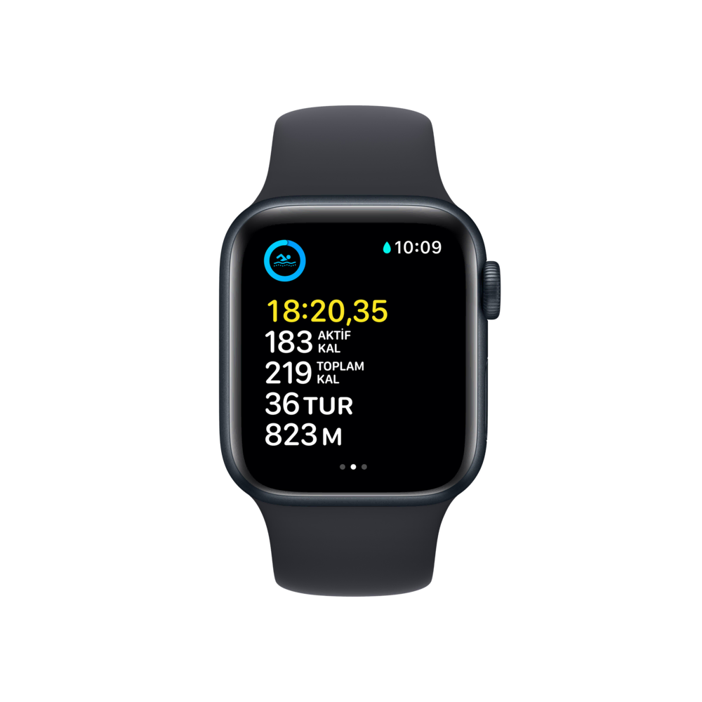 Apple Watch SE, 40mm Gece Yarısı Yeni Akıllı Saat