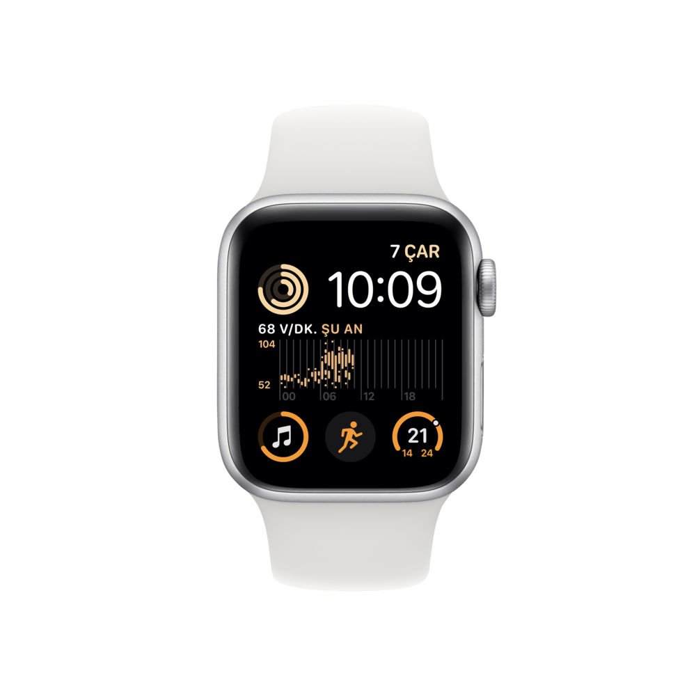 Apple Watch SE 2. Nesil, 40mm Gümüş  Akıllı Saat