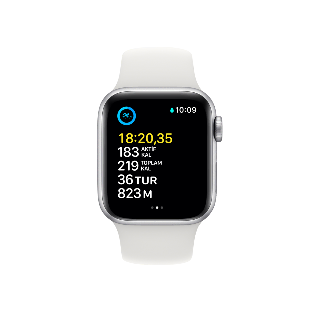 Apple Watch SE 2. Nesil, 40mm Gümüş  Akıllı Saat