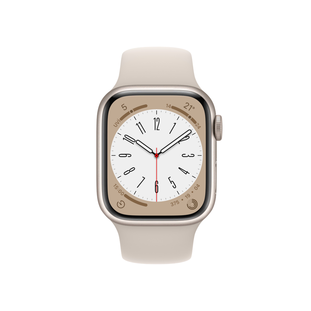 Apple Watch Series 8, 41mm Yıldız Işığı Akıllı Saat