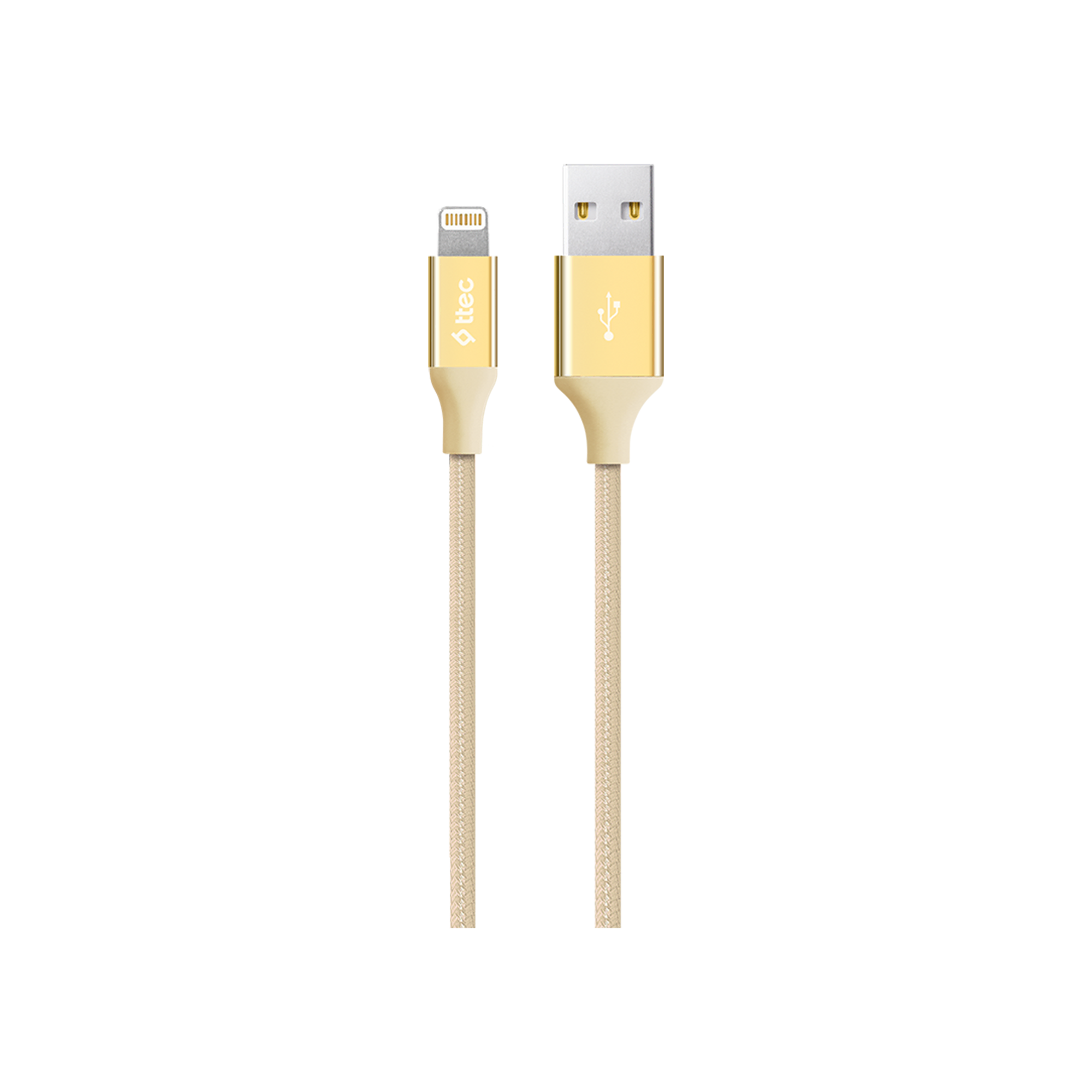 Ttec AlumiCable iPh. Şarj Kablosu Altın