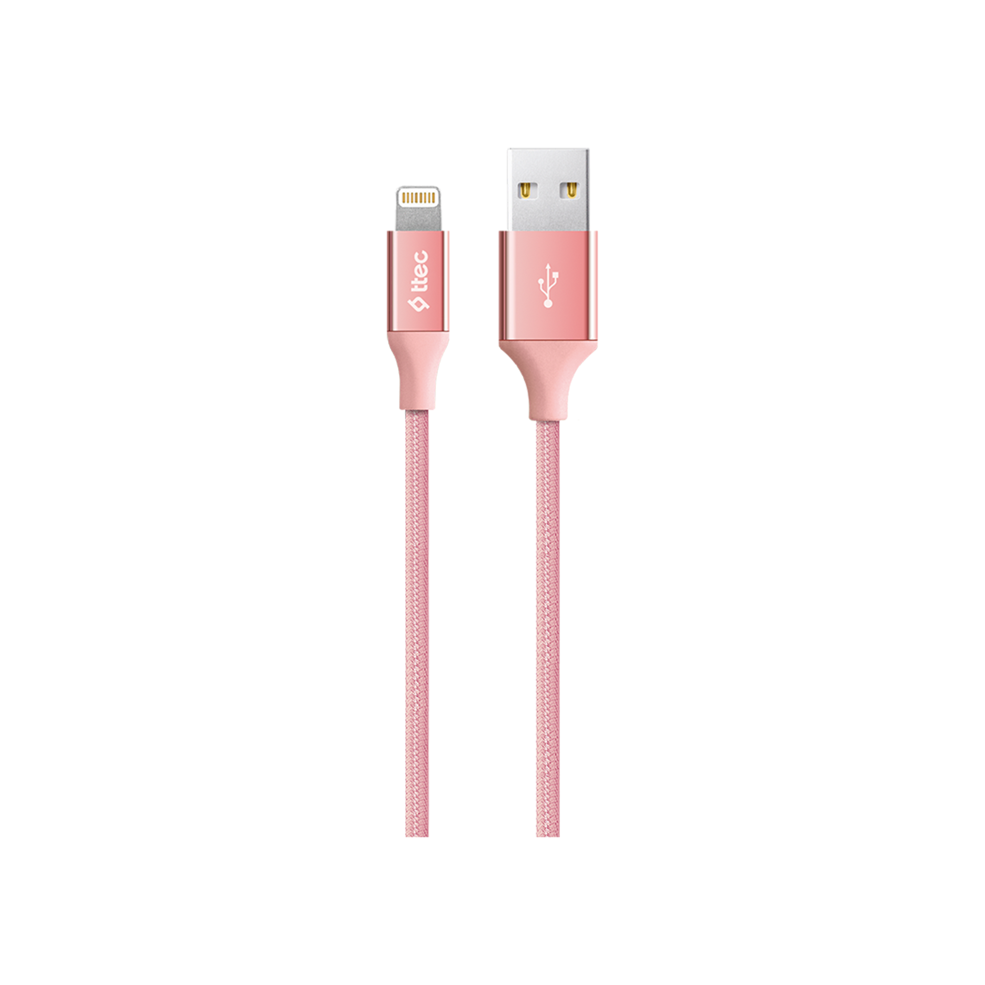 Ttec AlumiCable iPh. Şarj Kablosu Roze