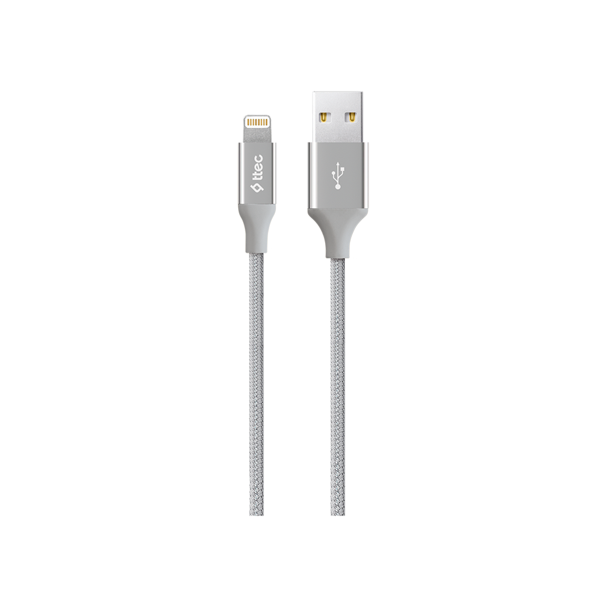 Ttec AlumiCable iPh. Şarj Kablosu Gümüş