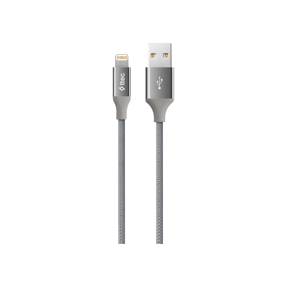 Ttec AlumiCable iPh. Şarj KablosuUzayGri Şarj Kabloları